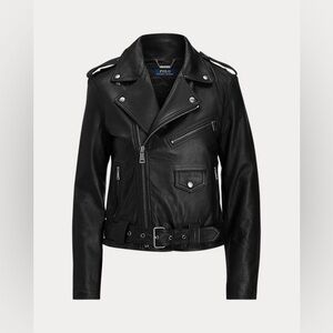Polo Ralph Lauren Leather Moto Jacket
Save to Wishlist